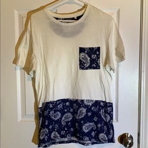 On the Byas graphic pocket tee